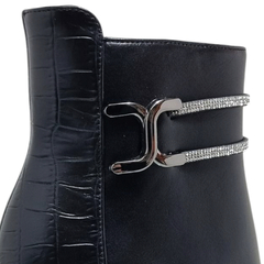 Botas Mujer Fragola Vestir 091006 Botinetas Taco Alto Moda (FR091006)