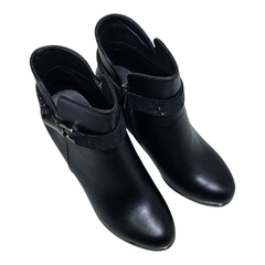 Botas Mujer Fragola Vestir 091202 Botinetas Taco Fino Moda (FR091202)