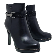 Imagen de Botas Mujer Fragola Vestir 091202 Botinetas Taco Fino Moda (FR091202)