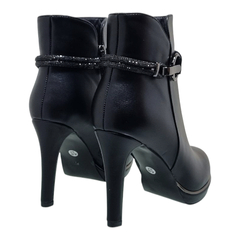 Botas Mujer Fragola Vestir 091202 Botinetas Taco Fino Moda (FR091202) - Zona Shop