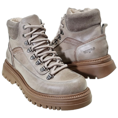 Borcegos Mujer Cuero Vacuno Fragola 101301 Botas Urbanas