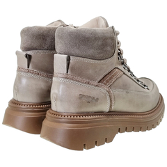 Borcegos Mujer Cuero Vacuno Fragola 101301 Botas Urbanas