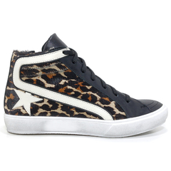 Zapatillas Botitas Mujer Sneakers Belsoulye 218903 Tipo Vans
