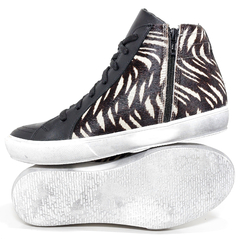 Zapatillas Botitas Mujer Sneakers Belsoulye 218903 Tipo Vans