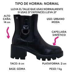 Botas Mujer Fragola Urbanas 366401 Borcegos Moda Cómodas (FR366401) en internet