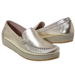 Mocasines Mujer Cuero Calado Urbanos Confort Fragola 410792