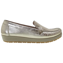 Mocasines Mujer Cuero Calado Urbanos Confort Fragola 410792