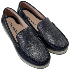 Mocasines Mujer Cuero Calado Urbanos Confort Fragola 410792