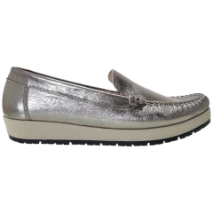 Mocasines Mujer Cuero Calado Urbanos Confort Fragola 410792