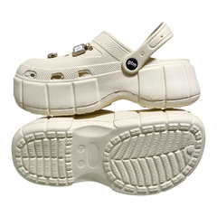 Sandalias Mujer Gummi Gtm Goma Plataforma Crown Zuecos Moda (GUCROWN) - tienda online