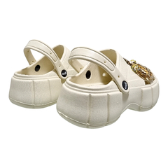 Sandalias Mujer Gummi Gtm Goma Plataforma Crown Zuecos Moda (GUCROWN) en internet