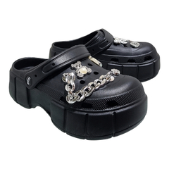 Sandalias Mujer Gummi Gtm Goma Plataforma Crown Zuecos Moda (GUCROWN) - Zona Shop