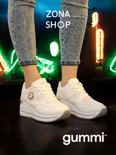 Imagen de Zapatillas Con Taco Mujer Hope Urbanas Gummi Sneakers Moda (GUHOPE)