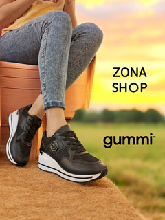 Zapatillas Con Taco Mujer Hope Urbanas Gummi Sneakers Moda (GUHOPE) - tienda online