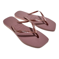 Imagen de Ojotas Havaianas Mujer Slim Square Originales Brasil Goma (HASLIMSQ)