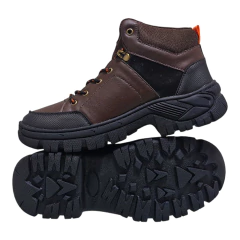 Borcegos Hombre Trekking Trabajo Hard Top Bota 0122a Cosidos (HT0122A) - comprar online