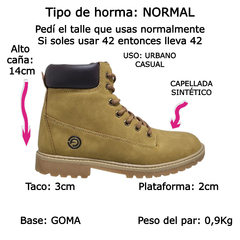 Borcegos Hombre Proforce Urbanos Casual Cómodos 13097 (PF13097) - Zona Shop