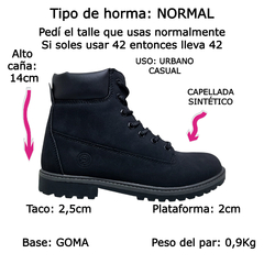 Borcegos Hombre Proforce Urbanos Casual Cómodos 13097 (PF13097) - Zona Shop