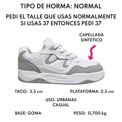 Zapatillas Mujer Urbana Liviana Casual Sneakes Proforce 3112 (PF3112) en internet