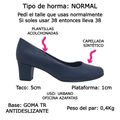 Imagen de Zapatos Mujer Clasicos Piccadilly 110072 Oficina Uniforme (PI110072)