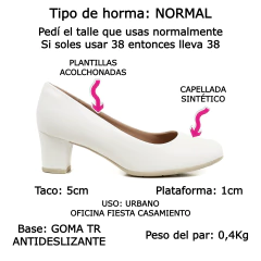 Zapatos Mujer Clasicos Piccadilly 110072 Oficina Uniforme (PI110072)
