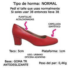 Imagen de Zapatos Mujer Clasicos Piccadilly 110072 Oficina Uniforme (PI110072)
