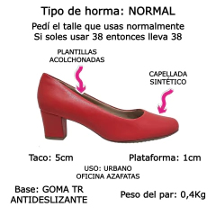 Imagen de Zapatos Mujer Clasicos Piccadilly 110072 Oficina Uniforme (PI110072)