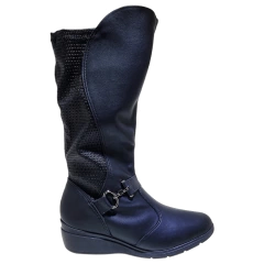 Botas Mujer Piccadilly Maxi Caña Alta Elastizada 117123 Moda