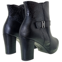 Botas Piccadilly Mujer Clasicas Botinetas Taco Ancho 130237