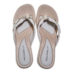 Sandalias Mujer Piccadilly 540373 Con Taco Ojotas Confort (PI540373)