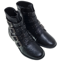 Botas Piccadilly Mujer Bajas Borcegos Hebillas 653006 Casual