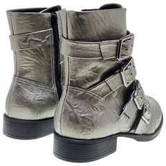 Botas Piccadilly Mujer Bajas Borcegos Hebillas 653006 Casual
