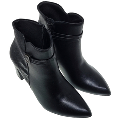 Botas Piccadilly Mujer Stilettos Botinetas Taco Ancho 745209