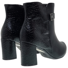 Botas Piccadilly Mujer Stilettos Botinetas Taco Ancho 745209
