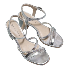 Sandalias Mujer Ramarim Bajas Taco Ancho 7 Cm Vestir 31204 (RA31204) - tienda online