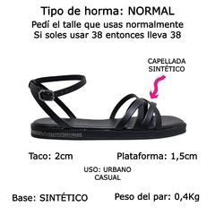 Sandalias Ramarim Mujer Urbanas Moda Cómodas Bajas 9204 (RA9204) - comprar online