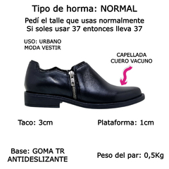 Zapatos Mujer Cuero Riot Art 1279 Zona Zapatos (RI1279) en internet