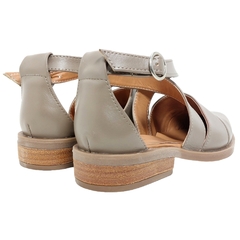 Sandalias Mujer Cuero Vacuno Zapatos Punta Cerrada Riot 1287