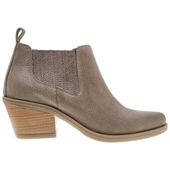 Botas Botinetas Cuero Mujer Tipo Texanas Caña Baja Riot 1622