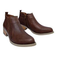 Botas Mujer Bajas Texanas Cuero Vacuno Riot 167 Charros (RI167) - tienda online