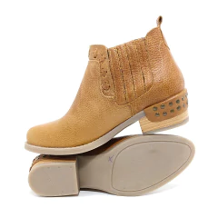 Botas Charros Mujer Cuero Vacuno Riot 168 Texanas Bajas