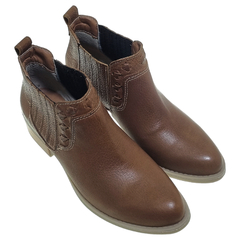 Botas Botinetas Cuero Mujer Tipo Texanas Charros Riot Anush