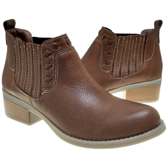 Botas Botinetas Cuero Mujer Tipo Texanas Charros Riot Anush
