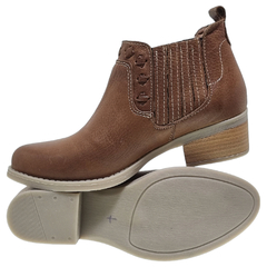Botas Botinetas Cuero Mujer Tipo Texanas Charros Riot Anush