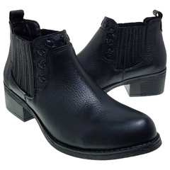Botas Botinetas Cuero Mujer Tipo Texanas Charros Riot Anush
