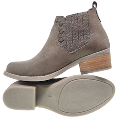 Botas Botinetas Cuero Mujer Tipo Texanas Charros Riot Anush