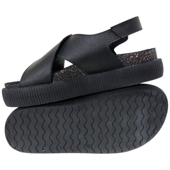 Sandalias Mujer Verano Cuero Vacuno Riot Chaima Tipo Birk