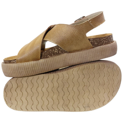 Sandalias Mujer Verano Cuero Vacuno Riot Chaima Tipo Birk