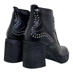 Botas Mujer Cuero Con Taco Urbanas Riot Dalia Moda Vestir (RIDALIA) - comprar online
