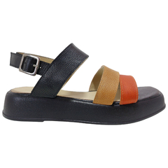 Sandalias Mujer Bajas Verano Urbanas Cuero Vacuno Riot Dana